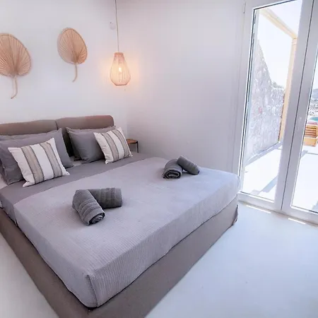 Вилла Piccolo With Private Pool And Sea View Калафатис