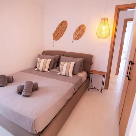 Вилла Piccolo With Private Pool And Sea View Калафатис